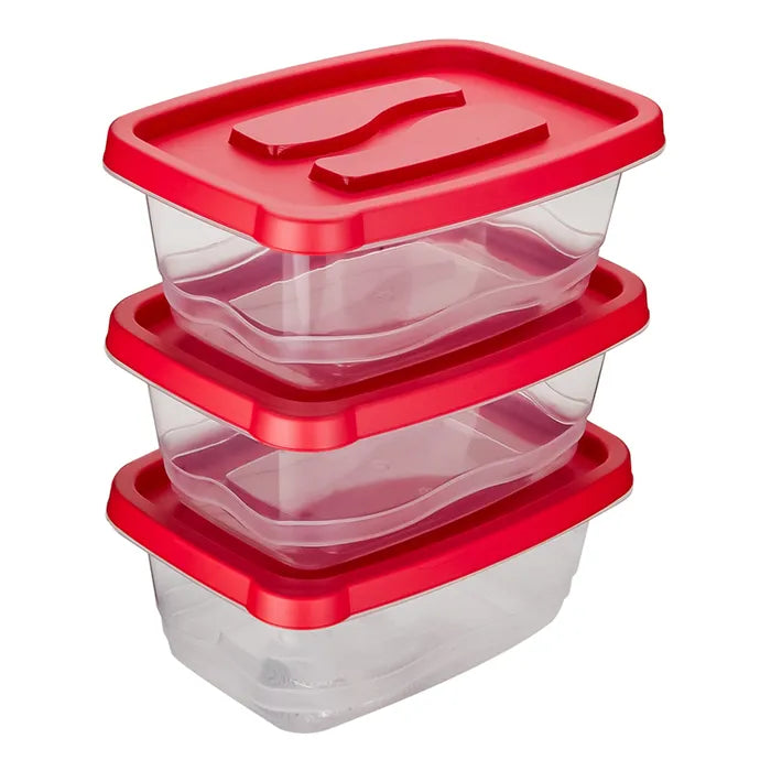 Juego de contenedores de plástico 3 piezas 200-8033 Home Sweet Home