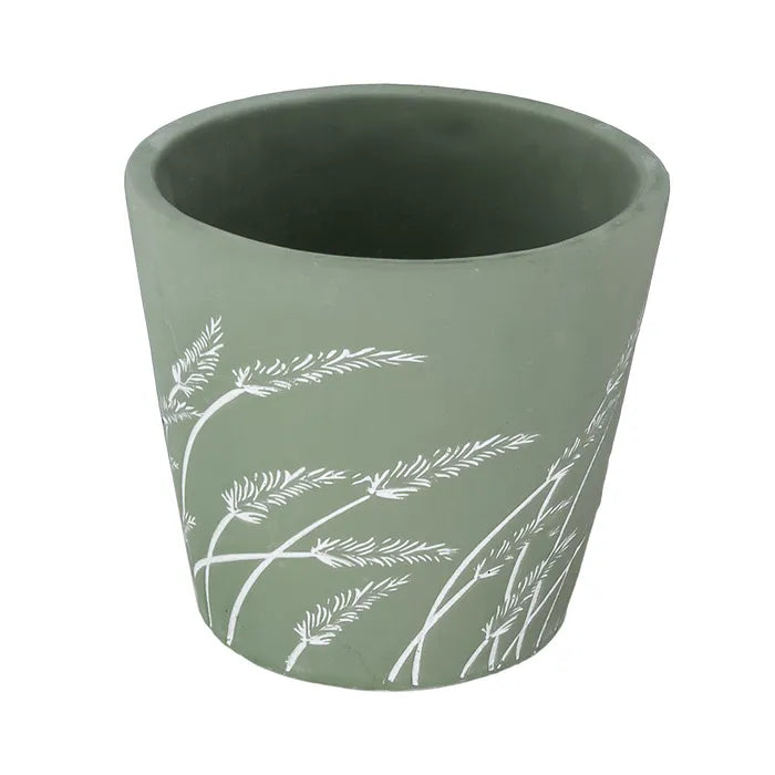 Maceta de cemento ATA505 Home Sweet Home