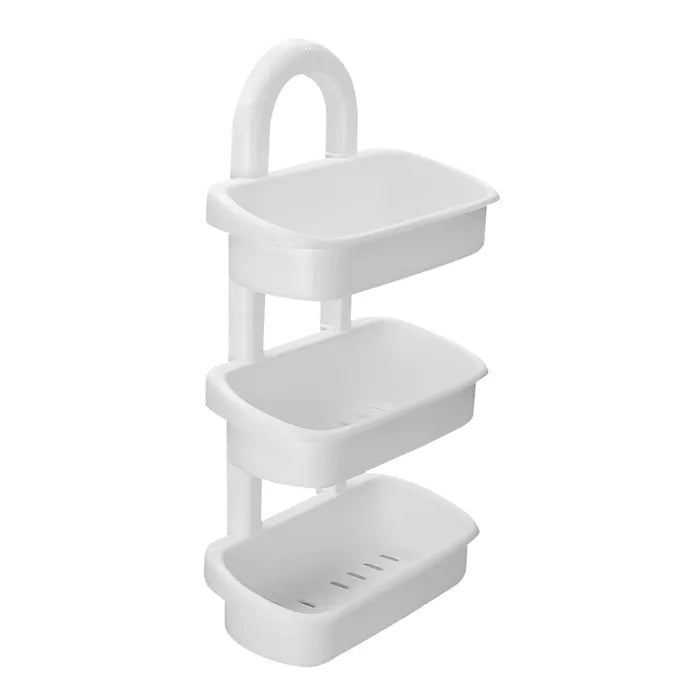 Organizador para baño de plástico 3 estantes 011002 Home Pro