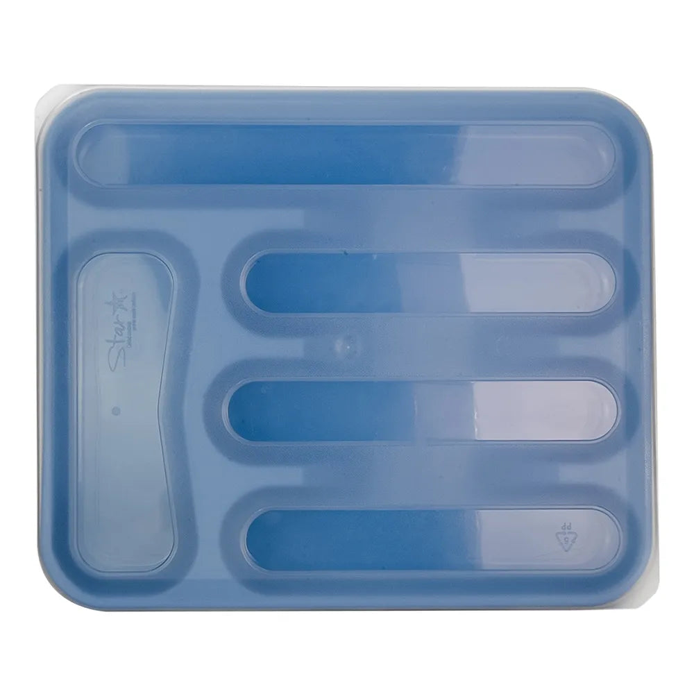 Portacubiertos STAR de plástico con tapa PT-1014 Kitchen Pro