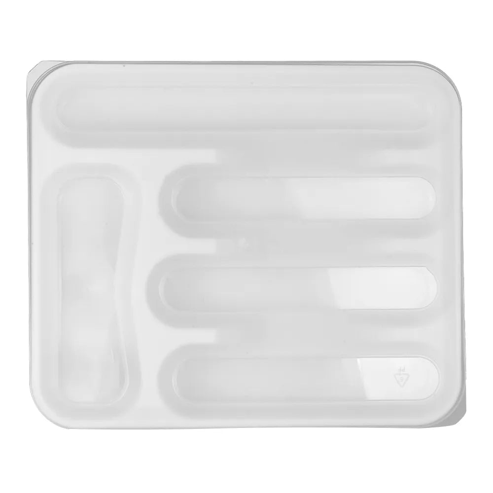 Portacubiertos STAR de plástico con tapa PT-1014 Kitchen Pro