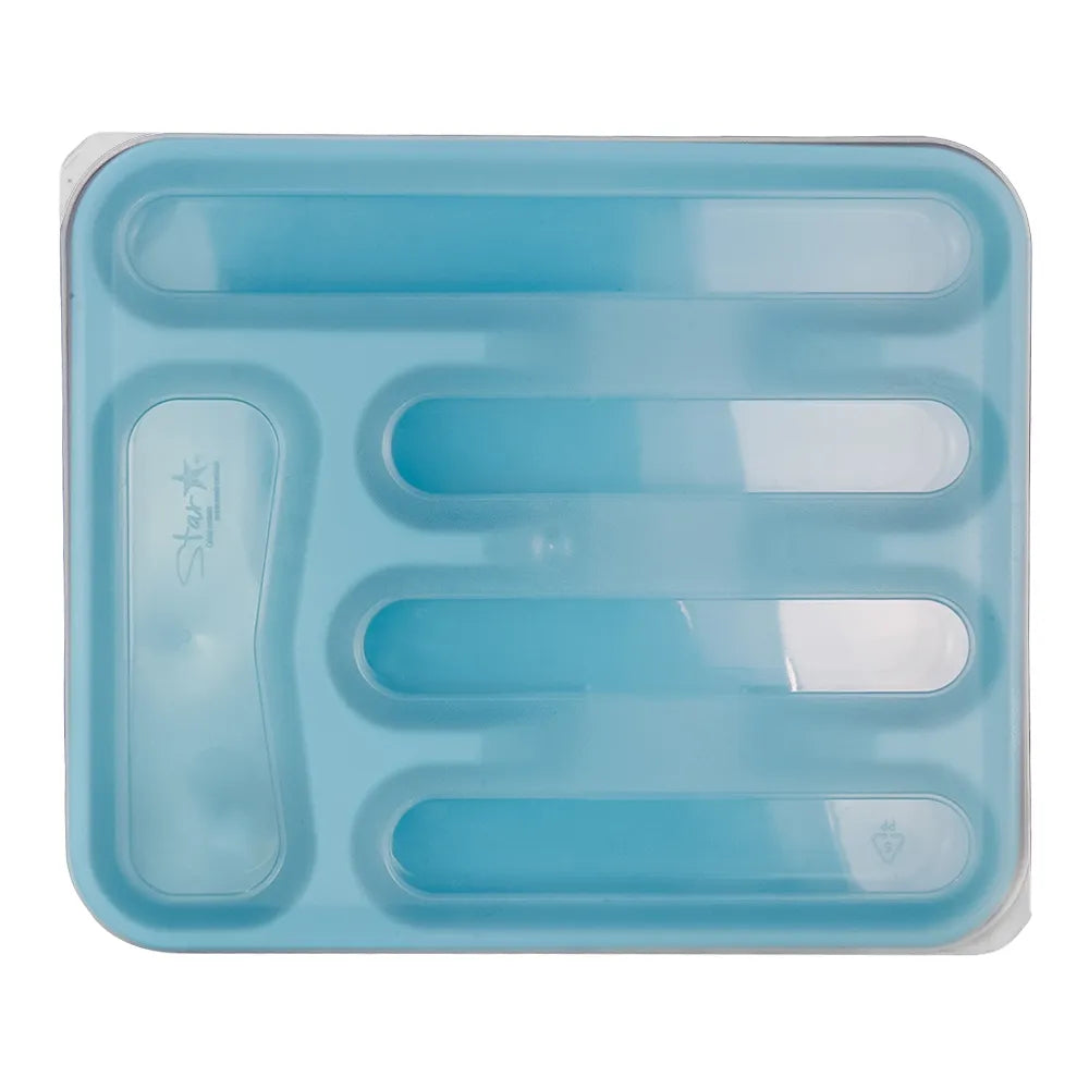 Portacubiertos STAR de plástico con tapa PT-1014 Kitchen Pro