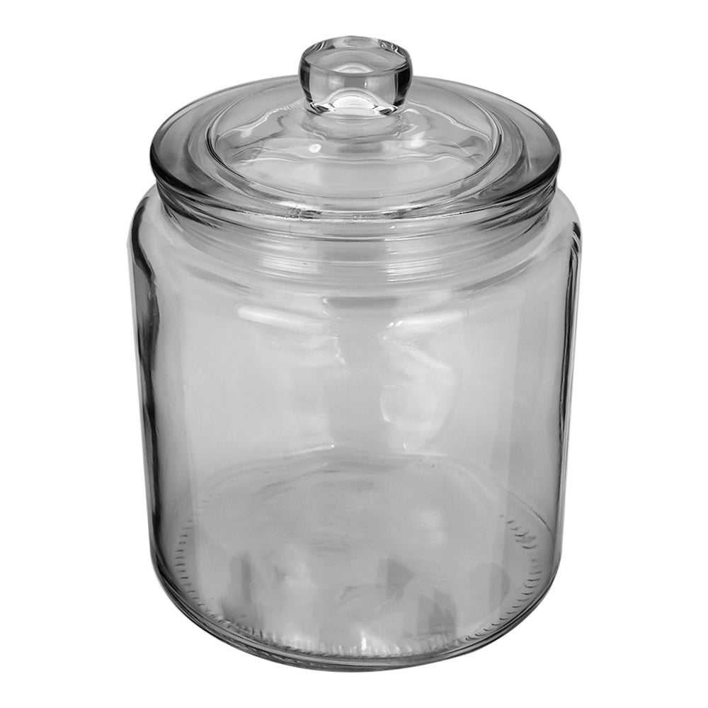 Frasco de vidrio con tapa hermética 800 ml ATGS01 Home Sweet Home