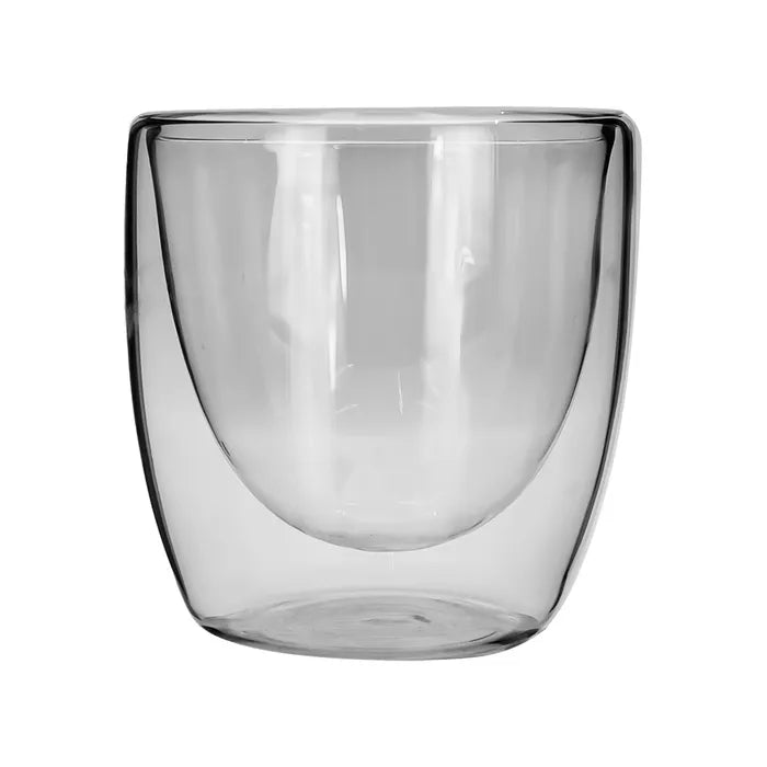 Juego de 2 vasos de vidrio de doble pared 100 ml BG18 Home Sweet Home