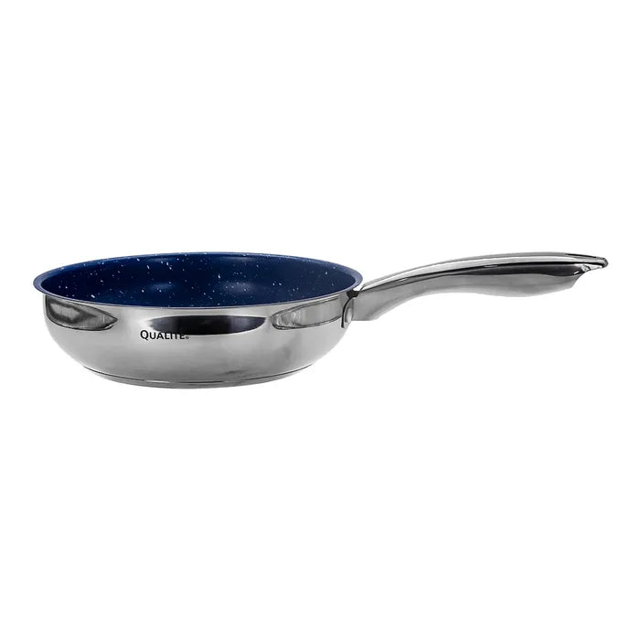 Batería de cocina acero inoxidable acabado espejo 12 piezas Kuche Qualité