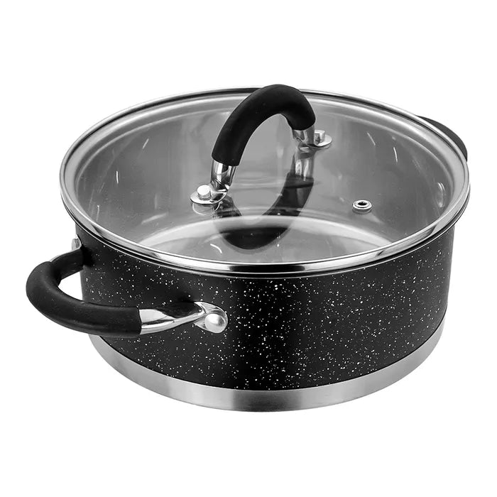 Olla de acero inoxidable con tapa 2 L AS19 Qualité