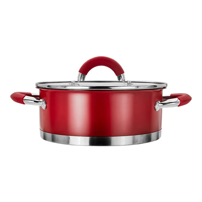 Olla de acero inoxidable con tapa 2 L AS19 Qualité