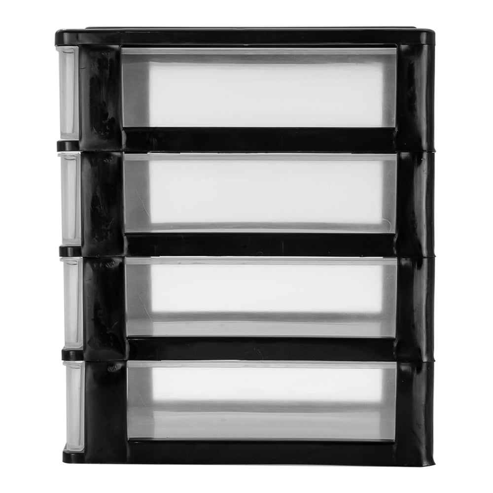 Cajonero de escritorio de plástico 4 gabinetes 011008 Home Pro