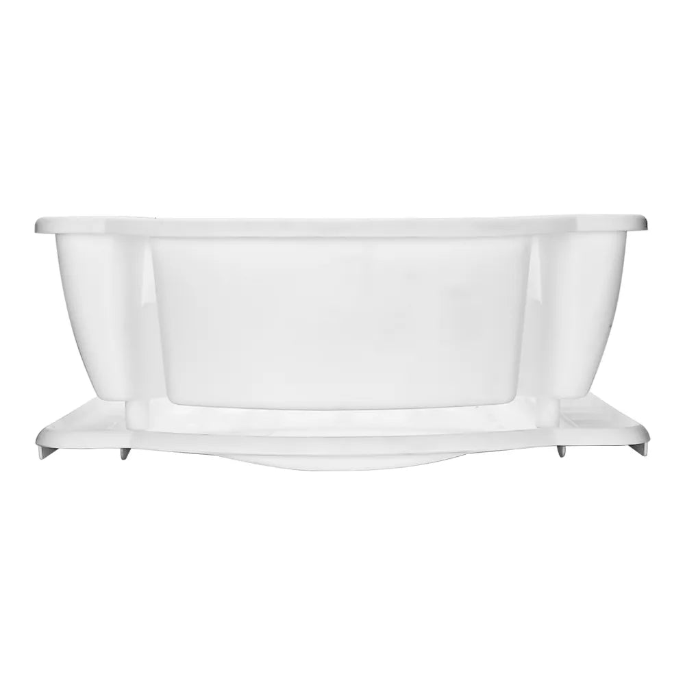 Escurridor para platos de plástico grande con bandeja 011067 Kitchen Pro