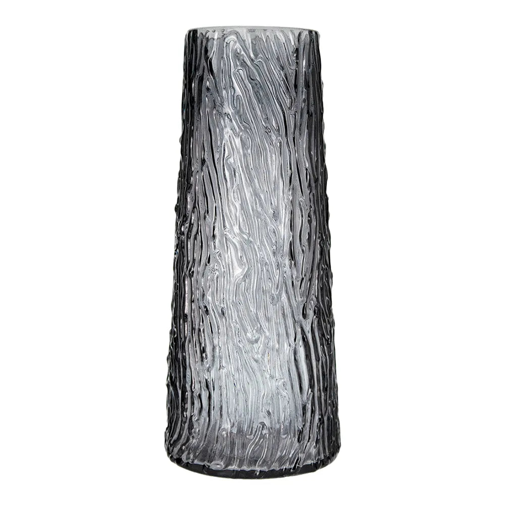 Florero de vidrio con relieve 7.7 x 28.4 cm ATH-751 Home Sweet Home