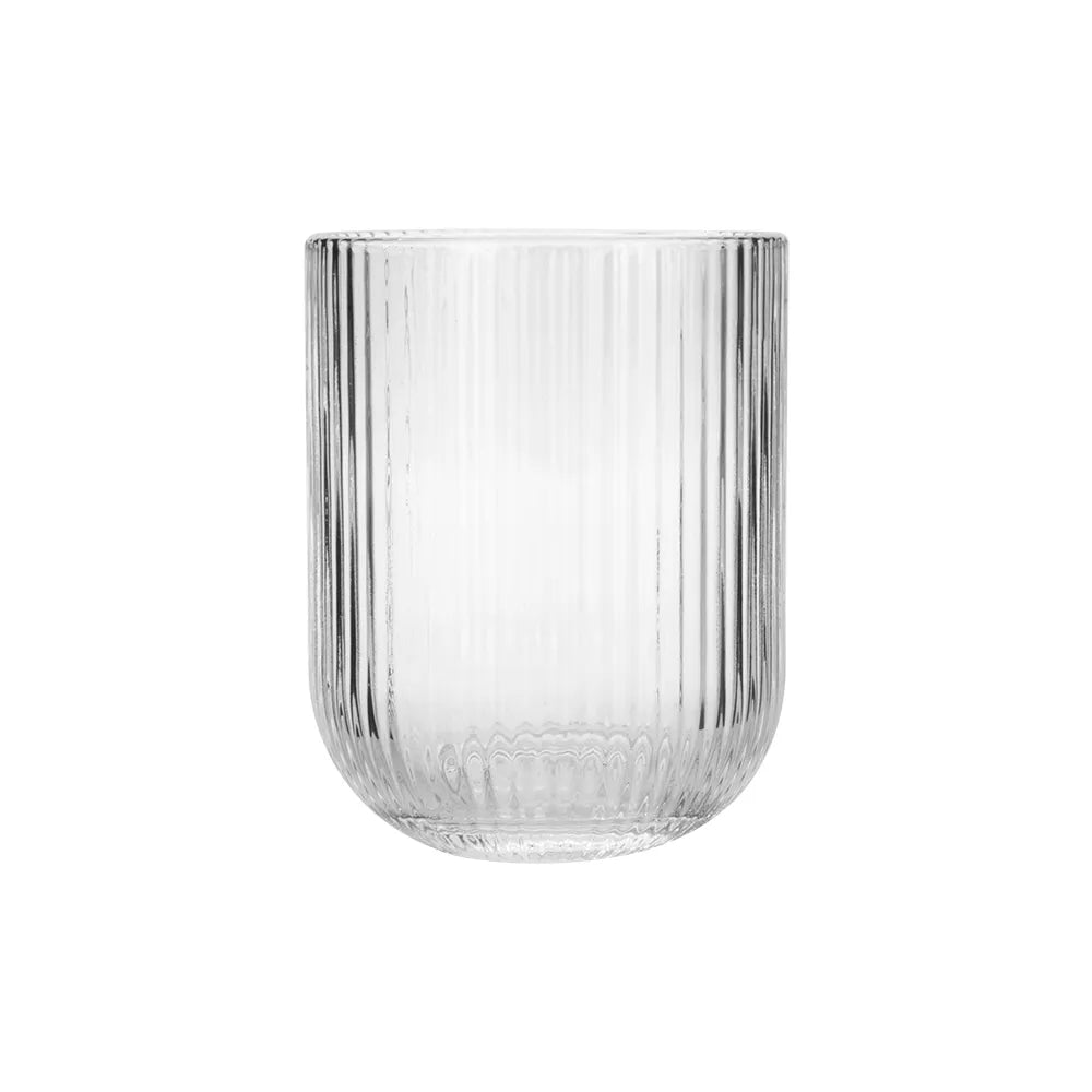Juego de vasos de vidrio con relieve 6 piezas ATH-867 Chef Market