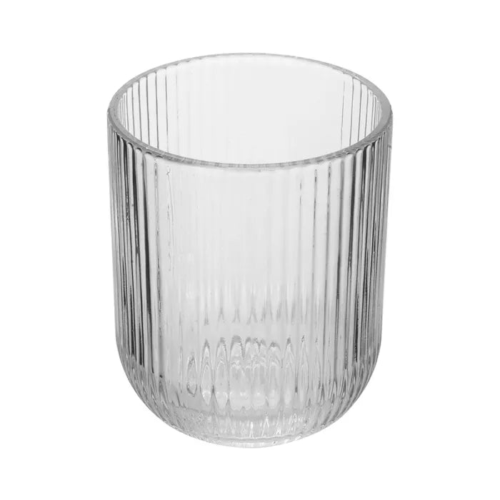 Juego de vasos de vidrio con relieve 6 piezas ATH-867 Chef Market