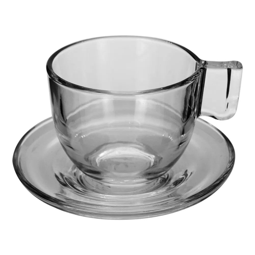 Juego para café expreso de vidrio de 12 piezas CS421/12-2GB CLEVELAND Kim Glass