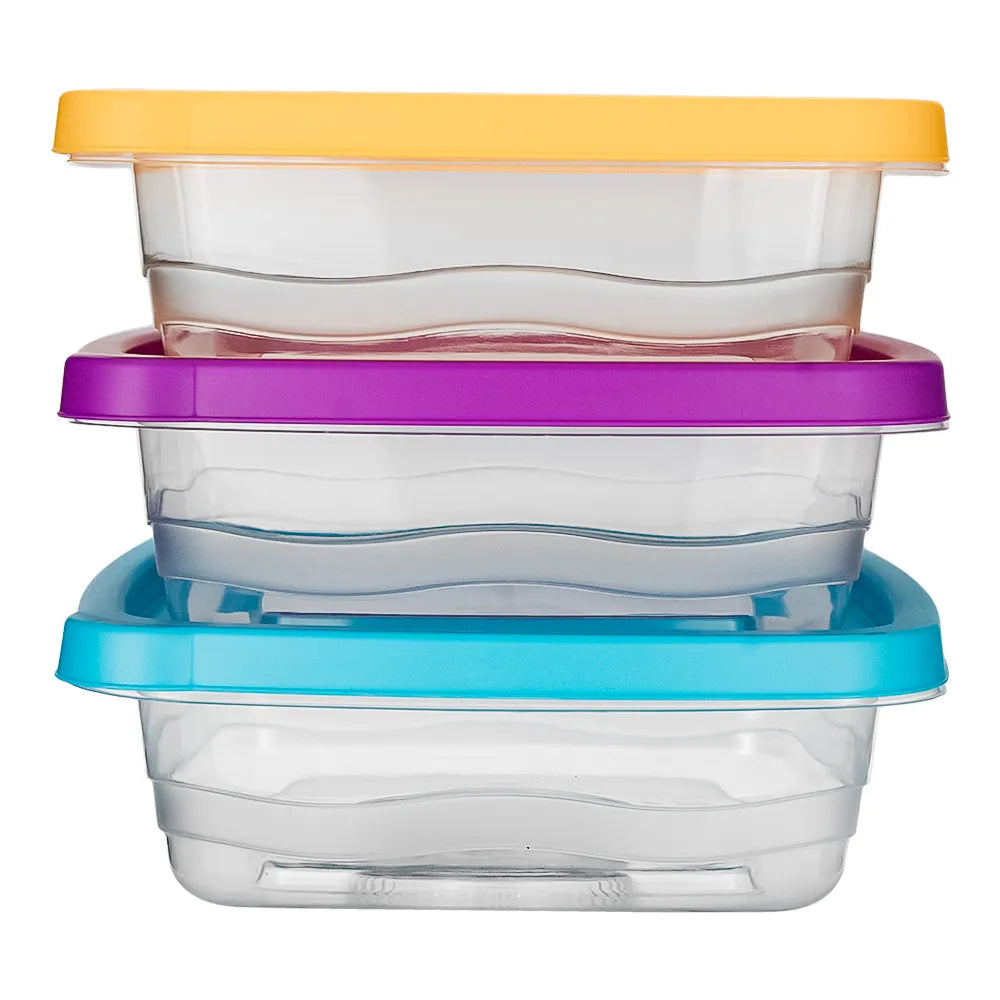 Juego de 3 contenedores plástico 1.1 L 200-8032-RBW Home Sweet Home