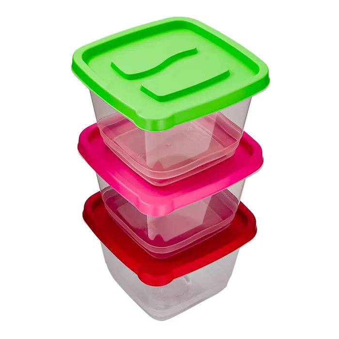 Juego de 3 contenedores plástico 2 L 200-8036-RBW Home Sweet Home