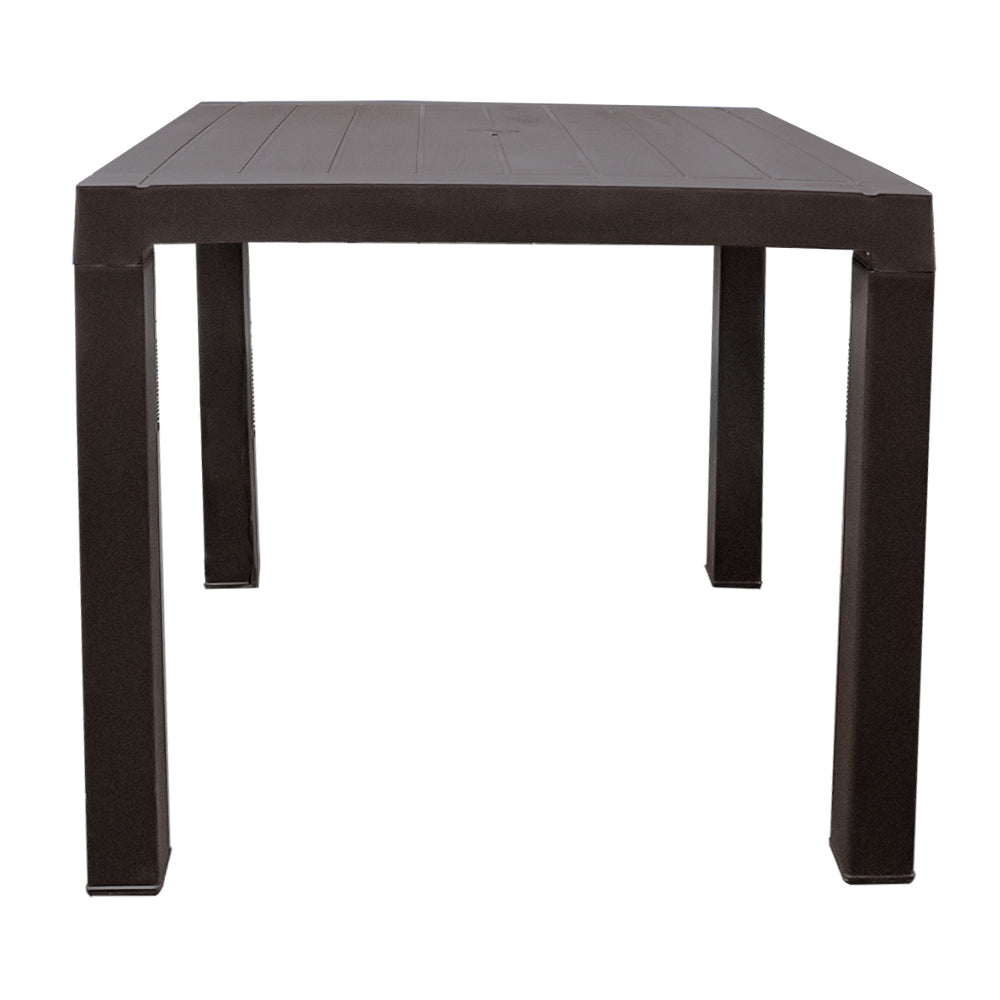 Mesa Barú plástico café 13834 Rimax