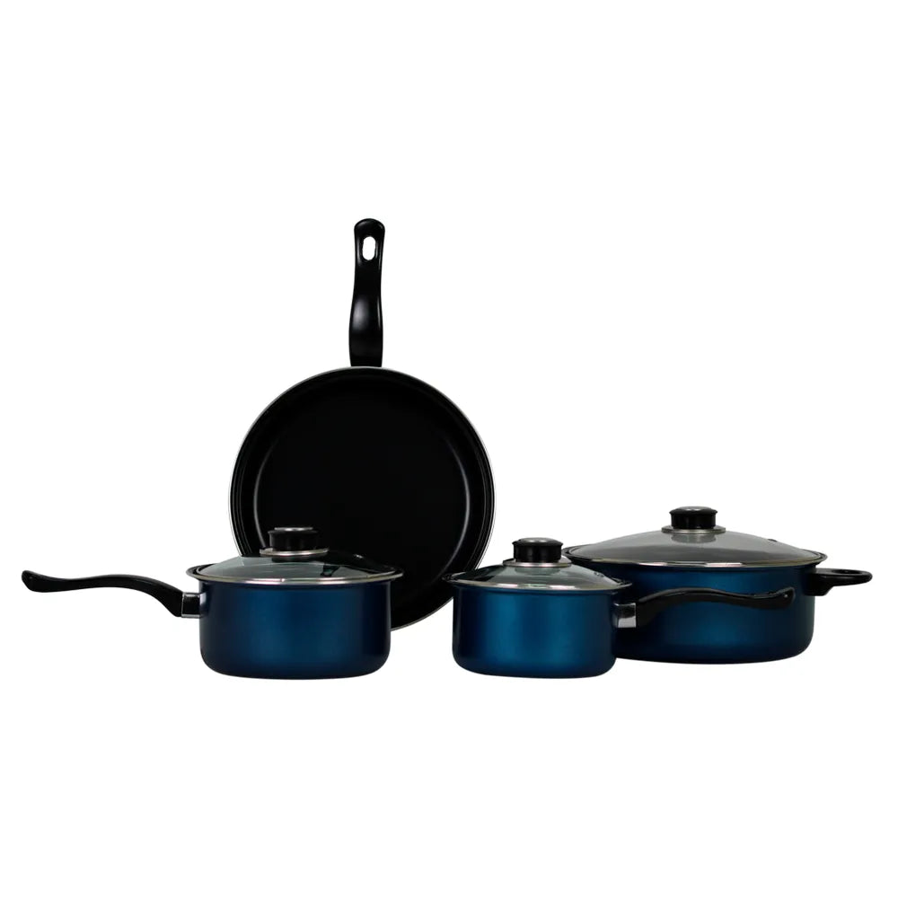 Batería de cocina de acero al carbón 7 piezas KSA