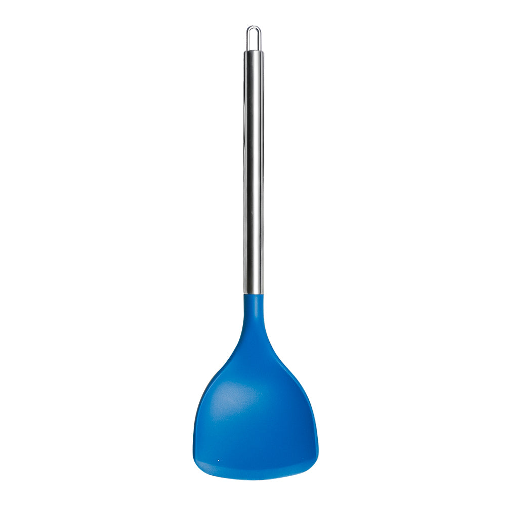 Cuchara plana de acero y punta de silicón varios colores ATU05H Home Sweet Home