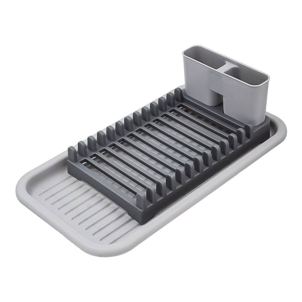 Escurridor con base y porta cubiertos de plástico ATDS5800 Home Sweet Home