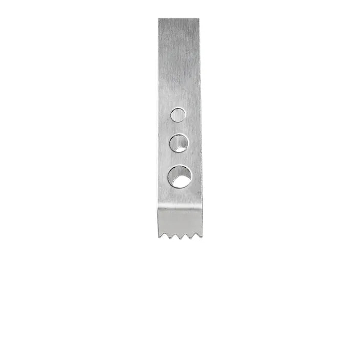 Pinza para hielo de acero inoxidable 15 cm