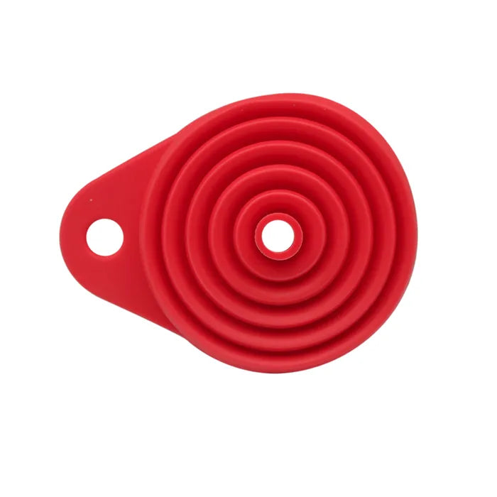 Embudo de silicón rojo Home Sweet Home