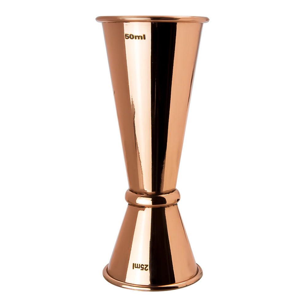 Medidor de Licor de acero inoxidable con Arillo 25/50 ml JR-25-50 Premium Qualité Premium