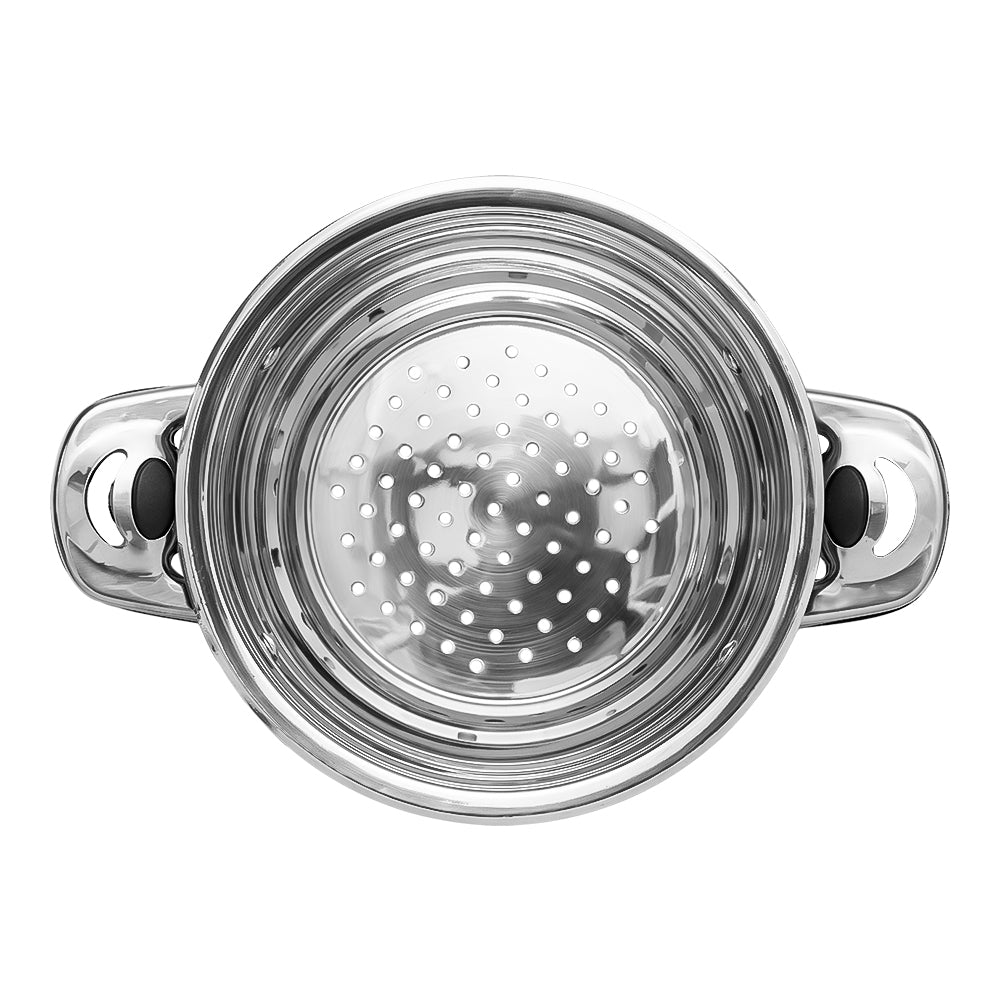 Batería de cocina acero inoxidable 21 piezas Qualité