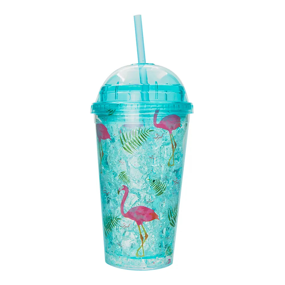Vaso térmico de plástico 400 ml decorado animales Home Sweet Home