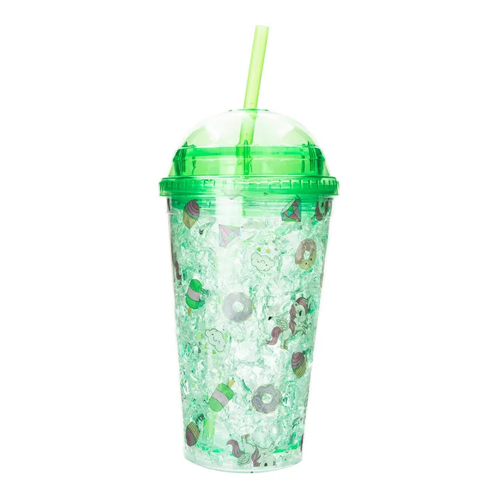 Vaso térmico de plástico 400 ml decorado animales Home Sweet Home