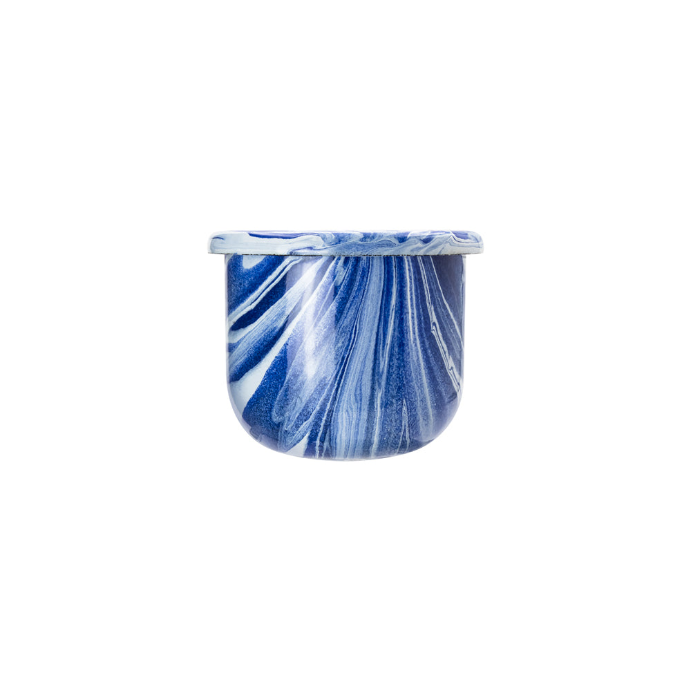 Taza de peltre del No. 7 Duna Azul Macuira