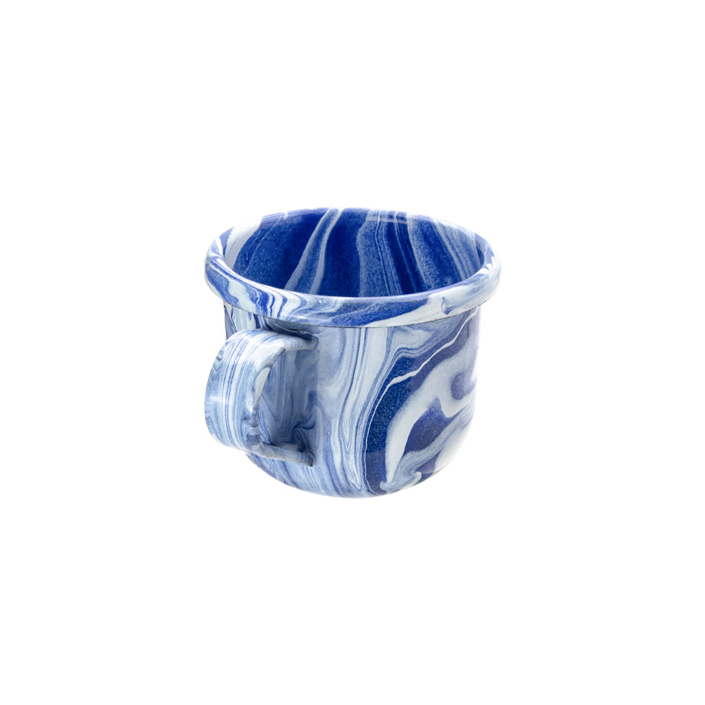Taza de peltre del No. 7 Duna Azul Macuira