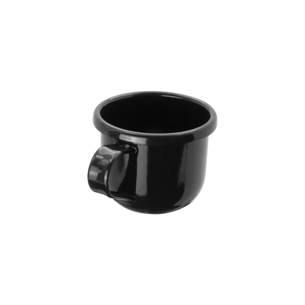Taza de peltre del No. 7 Profundo Negro Macuira
