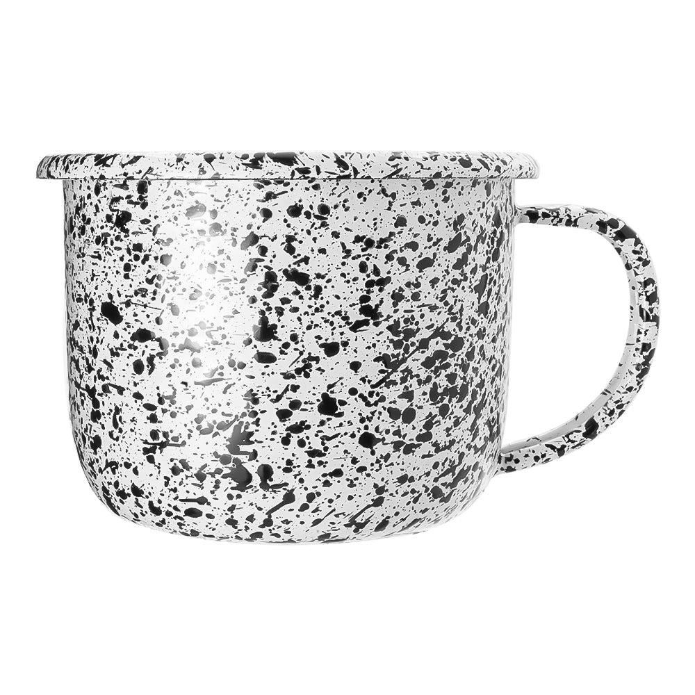 Pocillo de peltre del No. 10 Coral Negro Macuira