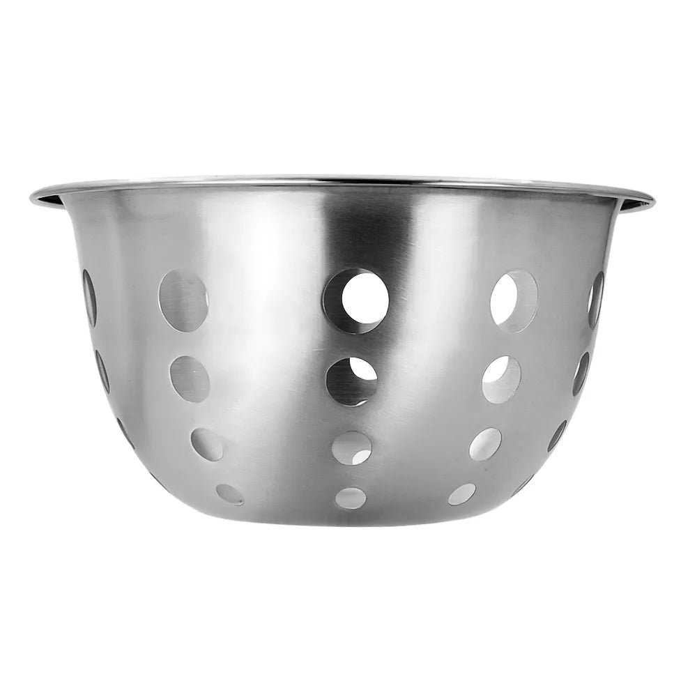 Canasta para frutas de acero inoxidable con perforaciones grandes 17 cm 16271 Home Sweet Home