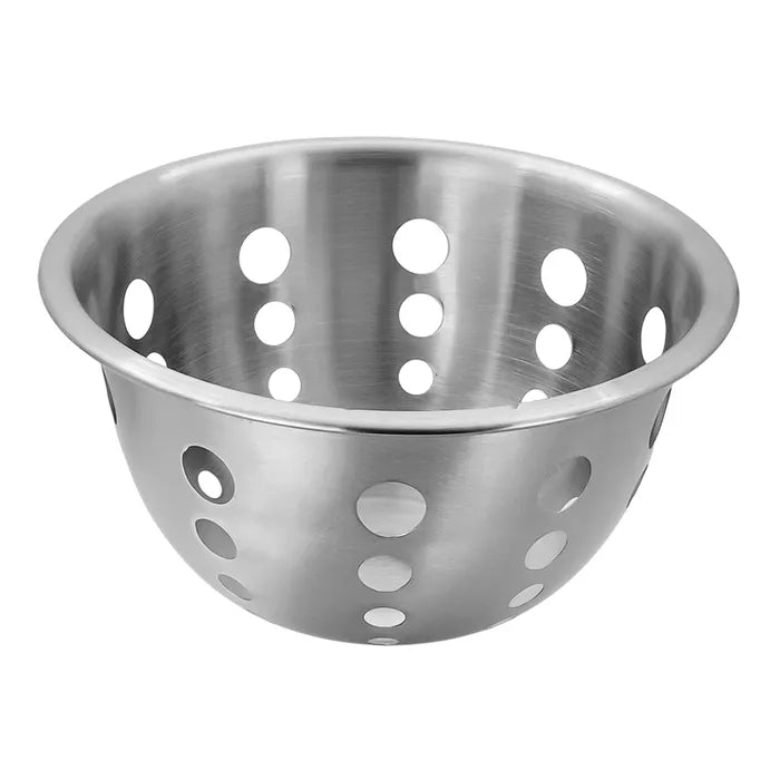 Canasta para frutas de acero inoxidable con perforaciones grandes 21 cm 16271 Home Sweet Home