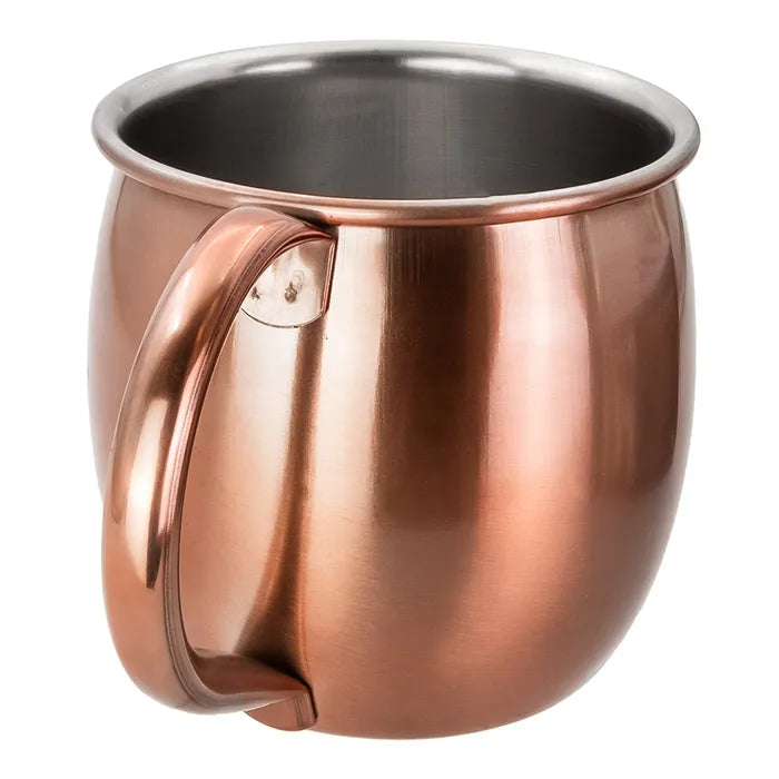 Juego de tarros de acero inoxidable con recubrimiento 2 piezas moscow 17622 Qualité