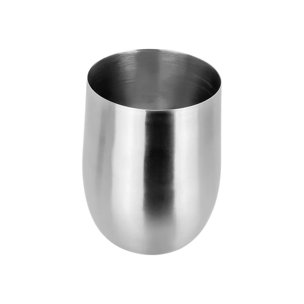 Vaso de vino de acero inoxidable de pared simple 8 x 11 cm 22331/S Home Sweet Home