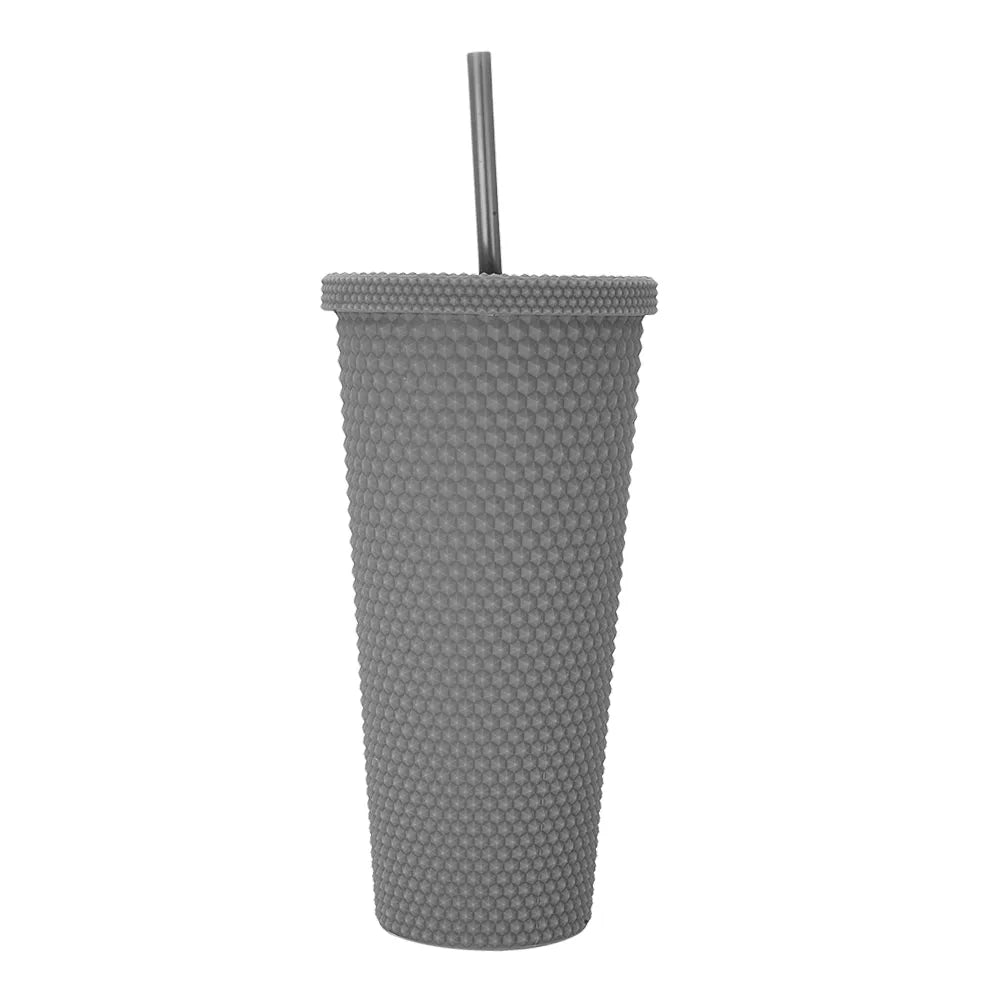 Vaso con tapa y popote de polipropileno 710 ml WB2251022 Home Sweet Home