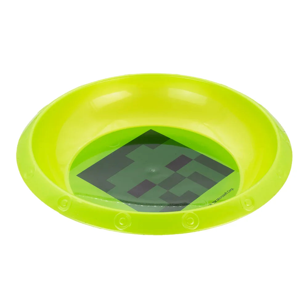 Tazón de plástico Minecraft creeper green Stor