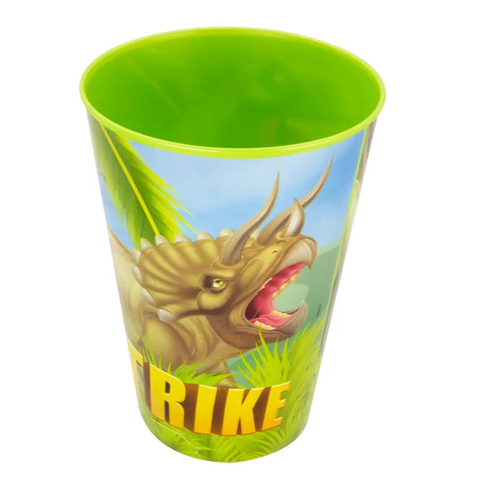 Vaso de plástico de 430 ml Dinosaur Stor