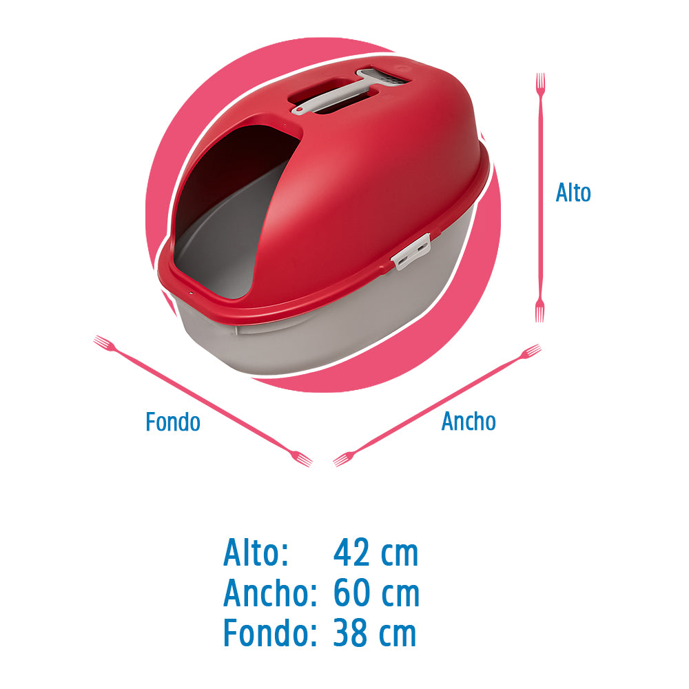 Arenero para gato de plástico 13351 Rimax