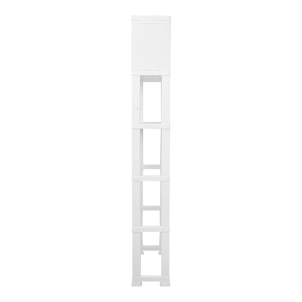 Estante organizador de plástico para baño con puertas 13362 Rimax