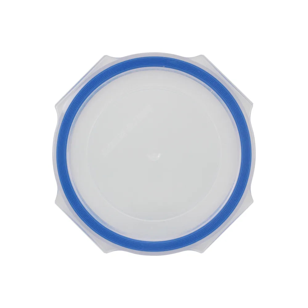 Recipiente hermético circular vidrio 370 ml