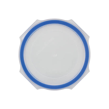 Recipiente hermético circular vidrio 370 ml