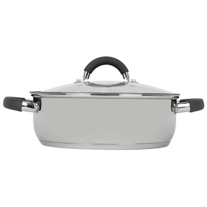Cacerola con antiadherente mármol gris 6.2 L Qualité