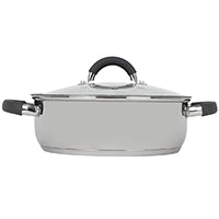 Cacerola con antiadherente mármol gris 6.2 L Qualité