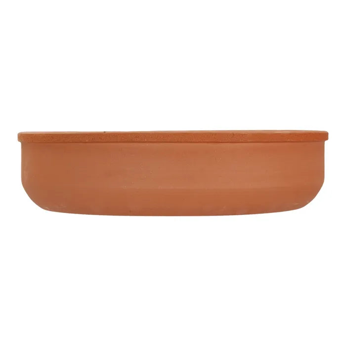 Tazón redondo de barro con esmalte en interior para hornear 15 x 3.9 cm Viapot
