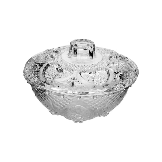 Bombonera pequeña de vidrio Tuscany HR-T5/1-1G Maxim Glassware