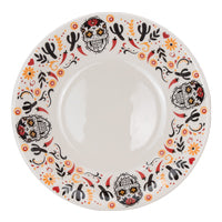 Plato hondo de cerámica calavera chiles 587.3CC Corona