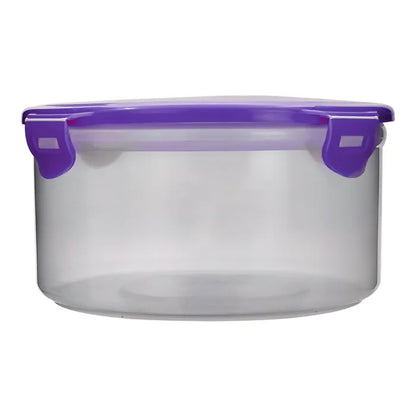 Contenedor hermético de plástico redondo 1.25 L 007032 Kitchen Pro